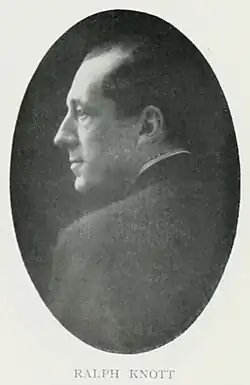 Photographic portrait of Ralph Knott.