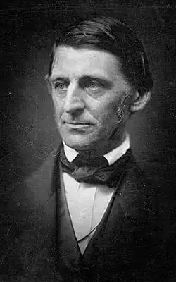 Philosopher and poet Ralph Waldo Emerson (AB, 1821)