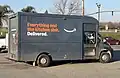 Ram ProMaster Cutway Van, conversion to Amazon Prime stepvan