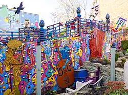 Outside Celebration Mural