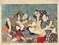 Image 93A rape scene by Utagawa Kuniyoshi (ca.1797-1861).