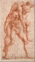 Young Man Carrying an Old Man on His Back, c. 1514