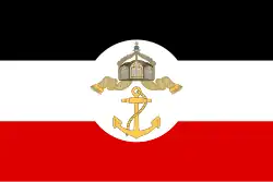 Reich service flag of the Imperial Navy
