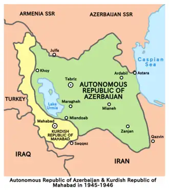 The Republic of Mahabad between 1946 and 1947