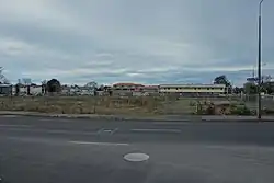 view of empty urban land