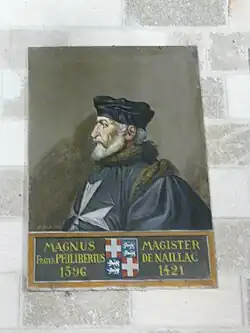 Portrait of Philibert de Naillac, Grand Master (1396-1421)