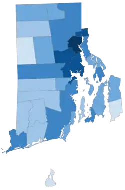 Municipalities in Rhode Island