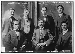 Riccardo Vasquez, Luis D'Antin, Óscar E. Duplán Maldonado, Francisco Peredo, Luis Peredo and Arrendondo, and Jose Arrendondo