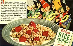 Early rendition of Snap, Crackle, and Pop.