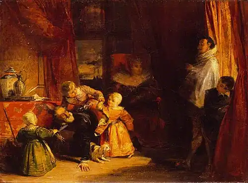 Henry IV and the Spanish Ambassador, 1827