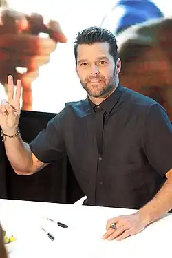 :Ricky Martin in store appearance, Sydney Australia.