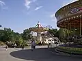 Rides near the entrance of Lightwater Valley