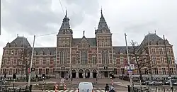The front of the Rijksmuseum in 2024.