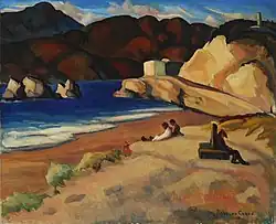 Untitled (Baker Beach, near San Francisco), c. 1928, Laguna Art Museum