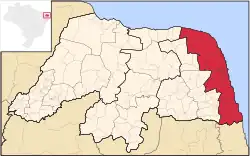 Location of Leste Potiguar