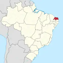 Location in Brazil