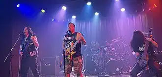 Ripped to Shreds performing in 2025.