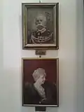 Portaraits of King Umberto I and Queen Margherita, Pompeo Mariani
