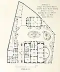 Floor plan by Roßbach for Villa Thieme