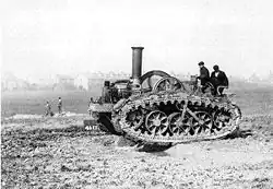 First Chain Tracked Tractor (1905, Richard Hornsby & Sons)