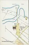 Sanborn map of Robinson Lumber Company's Gang Mill