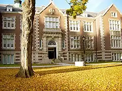 Vassar College's Rockefeller Hall