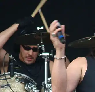 Rockenfield with Queensrÿche in 2009