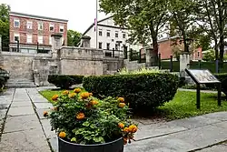 The site commemorating the spring discovered in 1636 by Roger Williams