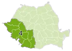 Location of Macroregion Four