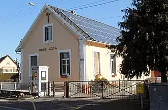 Town hall-school
