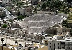 A large 6,000 seat Roman Theater
