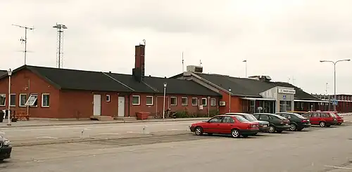 Ronneby Airport, terminal land side