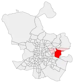Location of Rosas