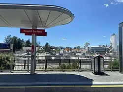 Light rail stop
