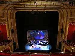 The stage of the Royal Alexandra Theatre in July 2011.