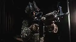 Royal Marines Commando in Future Commando Force uniform