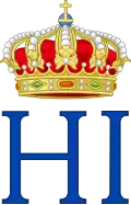 Royal cypher of King Nicholas I of Montenegro