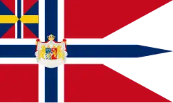 Royal standard in Norway (1844–1905)