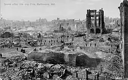 Image 24The ruins left by the Great Baltimore Fire of 1904 (from Maryland)