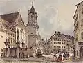 The square in 1843