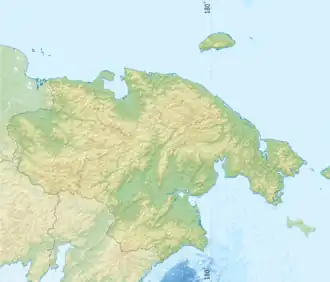 Cape Dezhnev is located in Chukotka Autonomous Okrug