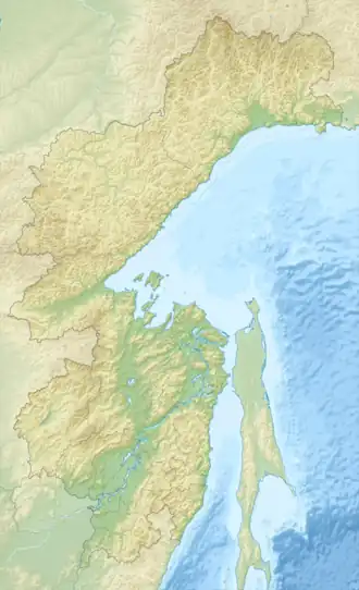 Badzhal Range is located in Khabarovsk Krai