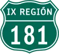 Route 181 shield}}