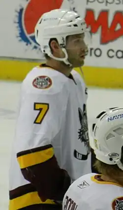 Ryan Parent, shown here with the Chicago Wolves, was the Predators first round pick in 2005.