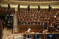 PM Sánchez before Congress