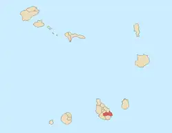 Location of São Domingos