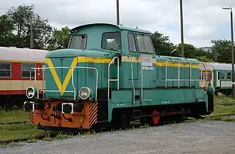 401Da-451 locomotive in Słupsk