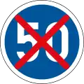 End of minimum speed limit