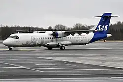 Small twin turboprop with high wings