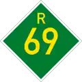 Provincial route R69 shield